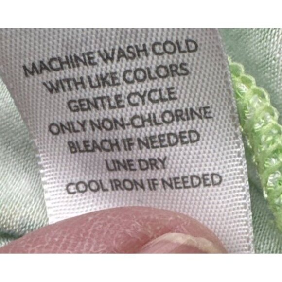 J Jill Blue Green Paisley Print Sleeveless Knit Maxi Dress Sz M Vacation Travel - Picture 10 of 10